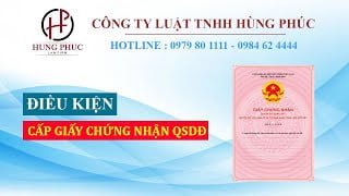 Dieu Kien Cap Giay Chung Nhan Quyen Su Dung Dat So Hong Lan Dau 23973