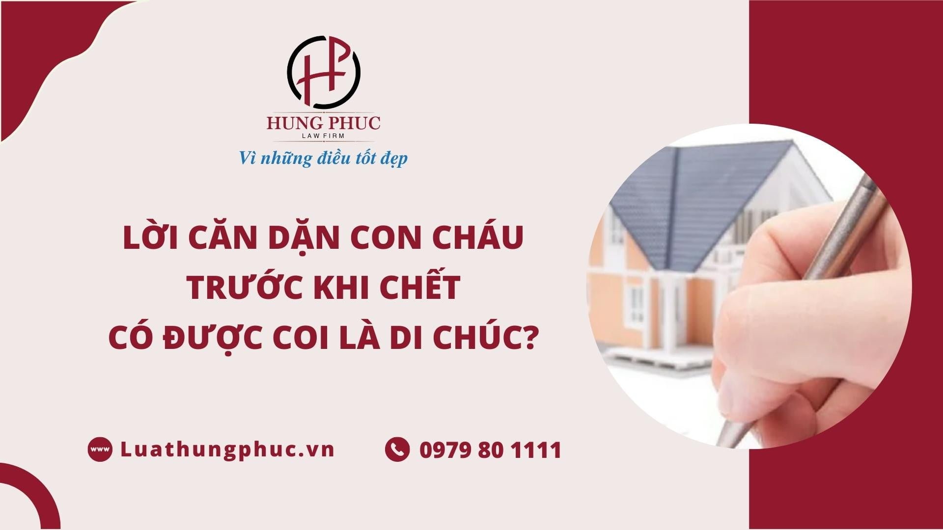 Loi Can Dan Con Chau Truoc Khi Chet Co Duoc Coi La Di Chuc