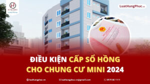 Điều kiện cấp sổ hồng cho chung cư mini 2024