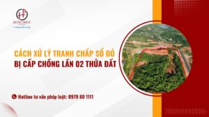 Cách xử lý tranh chấp sổ đỏ bị cấp chồng lấn 2 thửa đất