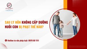 Sau Ly Hôn Không Cấp Dưỡng Nuôi Con Bị Phạt Thế Nào?