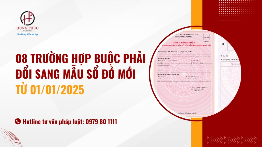 8 Trường Hợp Buộc Phải đổi Sang Mẫu Sổ đỏ Mới Từ 01/01/2025