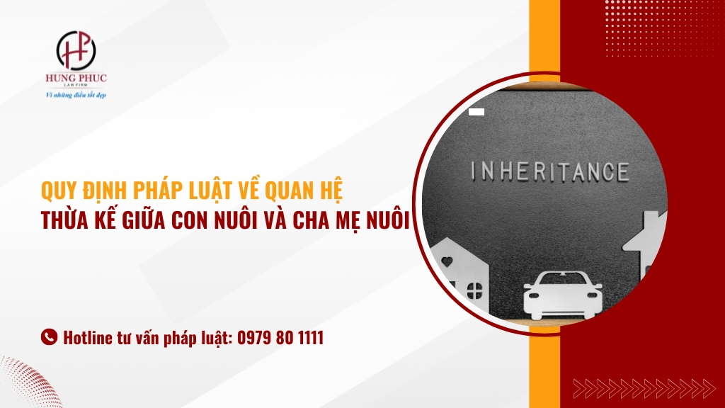 Quy định pháp luật về quan hệ thừa kế giữa con nuôi và cha mẹ nuôi