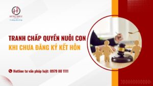Tranh Chấp Quyền Nuôi Con Khi Chưa đăng Ký Kết Hôn