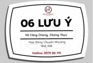06 điều cần lưu ý khi công chứng chứng thực hợp đồng chuyển nhượng nhà, đất