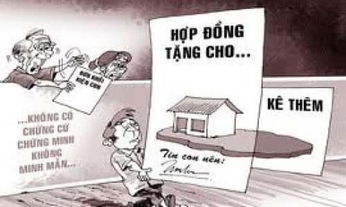 ĐIỀU KIỆN TẶNG CHO QUYỀN SỬ DỤNG ĐẤT