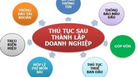 NHỮNG THỦ TỤC DOANH NGHIỆP CẦN LÀM NGAY SAU KHI THÀNH LẬP DOANH NGHIỆP